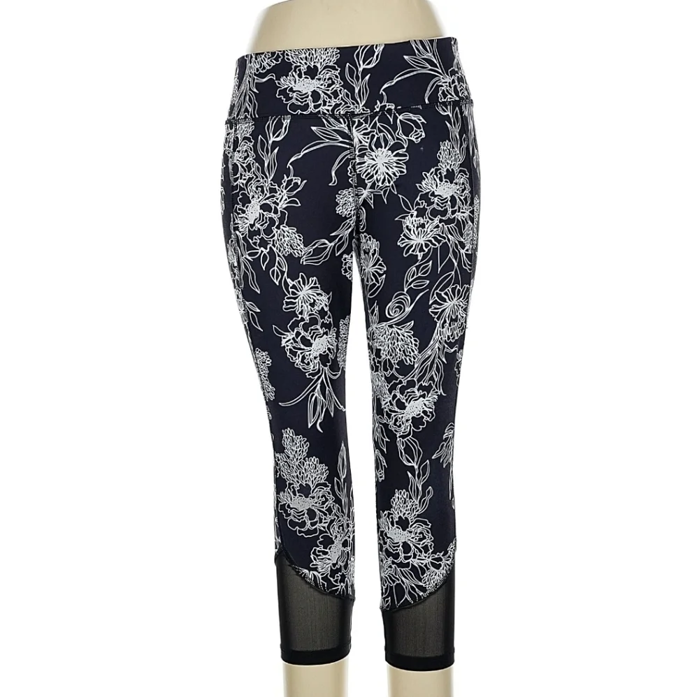 VOGO Athletica Floral Leggings Size Large